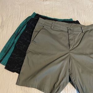 Lululemon Shorts Bundle | 2x Pacebreaker 1x Commission shorts